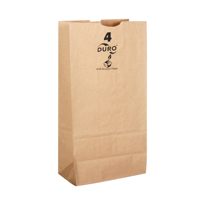 Dubl Life 5 in. H X 3.125 in. W X 9.687 in. L Paper Shopping Bag 500 pk 4 lb