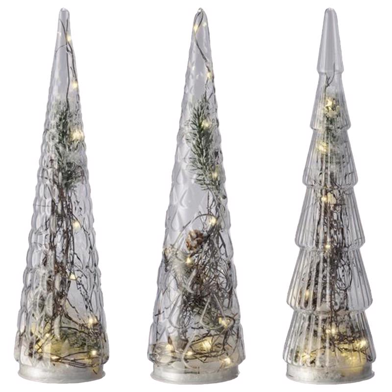 Lumineo LED Multicolored Indoor Christmas Decor 3.1 in.