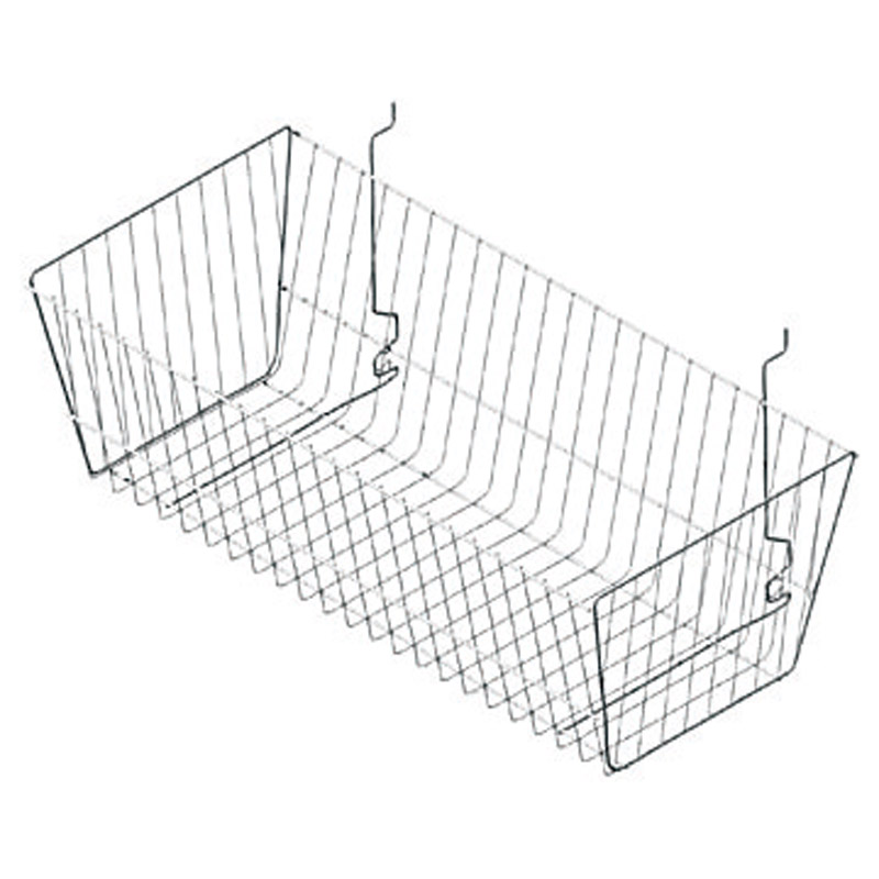 Southern Imperial 5 in. H X 10 in. W X 24 in. L Black Display Basket