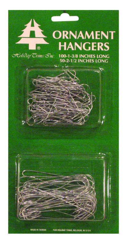 Holiday Trims Silver Ornament Hooks Indoor Christmas Decor