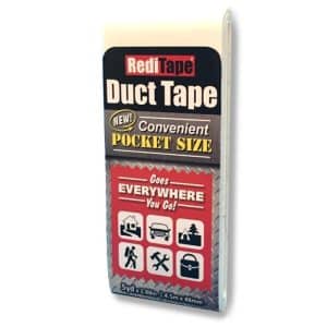 RediTape 1.88 in. W X 5 yd L White Solid Pocket-Size Duct Tape