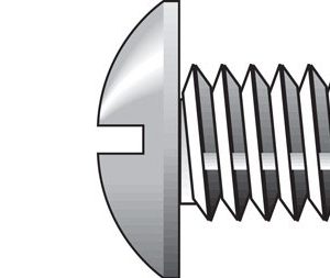 Hillman No. 10-24 X 3/4 in. L Combination Truss Head Zinc-Plated Steel Machine Screws 100 pk