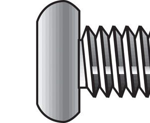 Hillman No. 1/4-20 X 2-1/2 in. L Phillips Flat Head Stainless Steel Machine Screws 50 pk