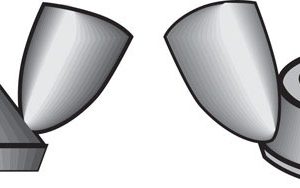 Hillman 8 in. Zinc-Plated Steel SAE Wing Nut 100 pk