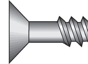 Hillman No. 8 X 3 in. L Phillips Black Phosphate Cabinet Screws 100 pk