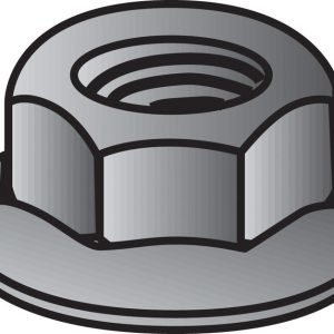 Hillman 1/4 in. Zinc-Plated Steel USS Whiz Lock Nut 100 pk