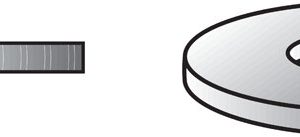 Hillman Yellow Dichromate Steel 1/4 in. USS Flat Washer 100 pk