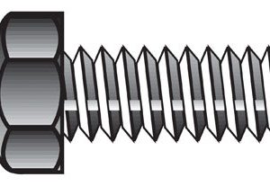 Hillman 1/4 in. D X 3 in. L Zinc Plated Steel Hex Tap Bolt 100 pk