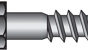 Hillman 5/16 in. X 1-1/4 in. L Hex Zinc-Plated Steel Lag Screw 100 pk