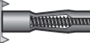 Hillman 1/8 in. D X 1/8 X-Short in. L Metal Pan Head Hollow Wall Anchors 20 pk