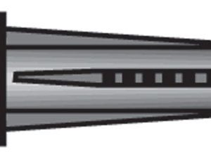 Hillman .138 in. D X 3/4 in. L Plastic Pan Head Conical Anchor 75 pk