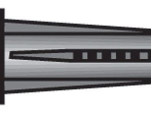 Hillman .19 in. D X 1 in. L Plastic Pan Head Conical Anchor 25 pk