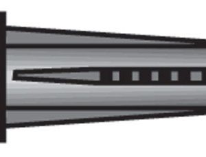 Hillman .25 in. D X 1-3/8 in. L Plastic Pan Head Conical Anchor 20 pk