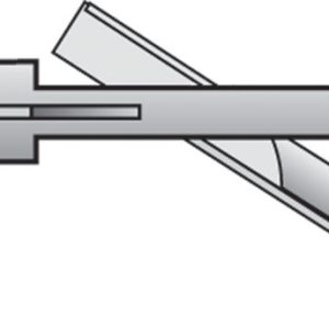 Hillman .138 in. D X 2-1/2 in. L Zinc Pan Head Zip Toggle Anchors 10 pk