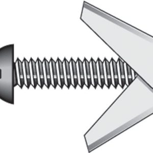Hillman 3/16 in. D X 3 in. L Round Steel Toggle Bolt 2 pk