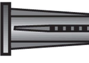 Hillman .25 in. D X 1-3/8 in. L Plastic Pan Head Conical Anchor 5 pk