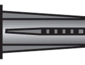 Hillman .138 in. D X 3/4 in. L Plastic Pan Head Conical Anchor 6 pk