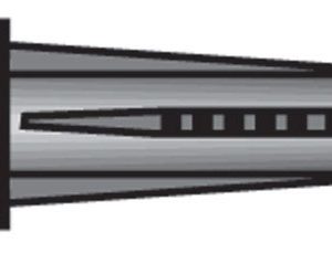 Hillman .190 in. D X 1 in. L Plastic Pan Head Conical Anchor 4 pk