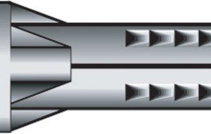 Hillman 0.164 in. D X 1 in. L Lead Round Head Concrete Screw Anchor 3 pk