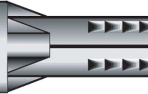 Hillman 0.164 in. D X 1-1/2 in. L Lead Round Head Concrete Screw Anchor 3 pk