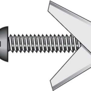 Hillman 1/4 in. D X 3 in. L Round Steel Toggle Bolt 6 pk
