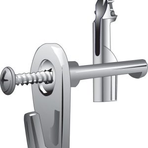 Hillman MegaHook Brass-Plated Gold Heavy Duty Picture Hook 100 lb 1 pk