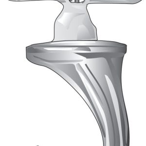 Hillman White Ceramic/Zinc Large Versa Hook 75 lb. cap. 1 pk