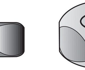 Hillman 3/4 in. Zinc Dichromate Steel USS Hex Nut 20 pk