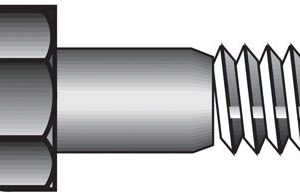 Hillman 1/4 in. D X 1 in. L Heat Treated Steel Hex Head Cap Screw 100 pk