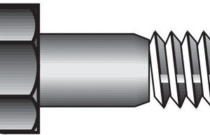 Hillman 3/8 in. D X 2 in. L Heat Treated Steel Hex Head Cap Screw 100 pk