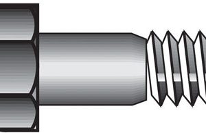 Hillman 5/8 in. D X 2-1/2 in. L Heat Treated Steel Hex Head Cap Screw 25 pk
