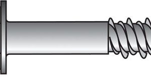 Hillman Tapper 1/4 in. D Steel Hex Head Concrete Screw Anchor 100 pk