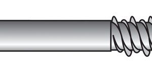 Hillman Tapper 1/4 in. D Steel Flat Head Concrete Screw Anchor 100 pk