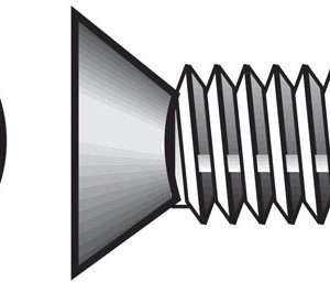 Hillman No. 10-24 X 2 in. L Phillips Flat Head Stainless Steel Machine Screws 100 pk