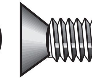 Hillman No. 10-24 X 3 in. L Phillips Flat Head Stainless Steel Machine Screws 50 pk