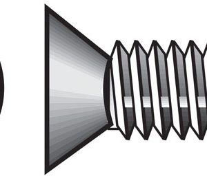 Hillman No. 1/4-20 X 3 in. L Phillips Flat Head Zinc-Plated Steel Machine Screws 100 pk