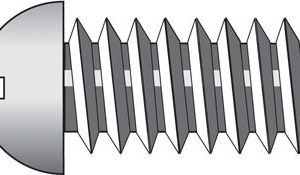 Hillman No. 8-32 X 2 in. L Combination Round Head Zinc-Plated Steel Machine Screws 100 pk