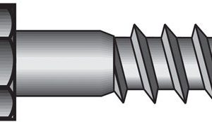 Hillman 3/8 in. X 3 in. L Hex Zinc-Plated Steel Lag Screw 50 pk