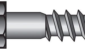 Hillman 3/8 in. X 3-1/2 in. L Hex Zinc-Plated Steel Lag Screw 50 pk