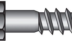 Hillman 1/2 in. X 3 in. L Hex Zinc-Plated Steel Lag Screw 50 pk