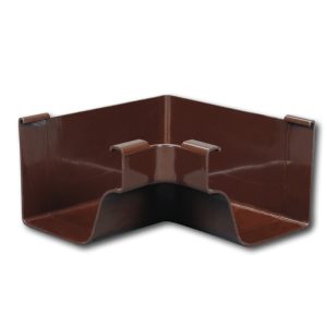 Amerimax 5 in. W X 6.25 in. L Brown Vinyl K Inside Corner