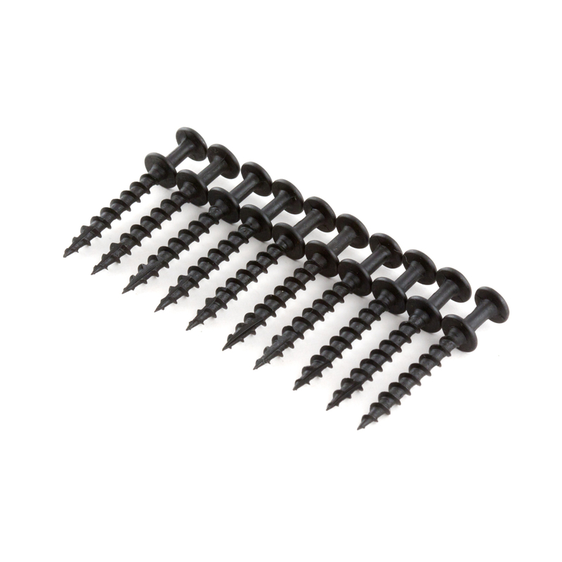 Hangman Black Double Headed Hanger 100 lb 10 pk