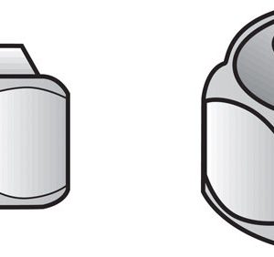 Hillman 5/16 in. Zinc-Plated Steel USS Nylon Lock Nut 100 pk