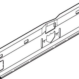 USG Donn Brand SDX/SDXL24 144 in. L X 1.5 in. W 0 in. Main Tee Standard Grid 20 pk