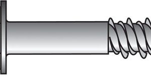 Hillman Tapper 3/16 in. D Steel Hex Head Concrete Screw Anchor 100 pk