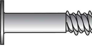 Hillman Tapper 3/16 in. D Steel Hex Head Concrete Screw Anchor 100 pk