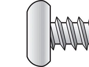 Hillman No. 4 X 1/2 in. L Slotted Hex Washer Head Sheet Metal Screws 100 pk