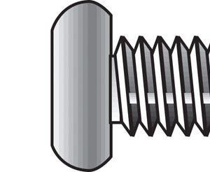 Hillman No. 8-32 X 1 in. L Phillips Flat Head Stainless Steel Machine Screws 100 pk