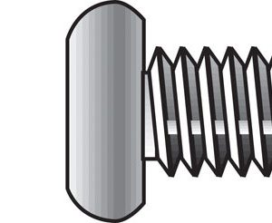 Hillman No. 10-24 X 2 in. L Phillips Flat Head Stainless Steel Machine Screws 100 pk