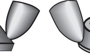 Hillman 1/4 in. Cold Forged Stainless Steel USS Wing Nut 50 pk